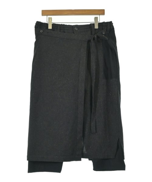 yohji yamamoto POUR HOMME ヨウジヤマモトプールオムクロップドパンツ メンズ 2(S位) 薄墨色x黒【中古】【古着】