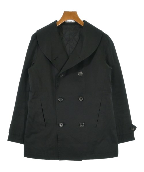 黒 ピーコート レディース YOHJI YAMAMOTO NOIR ヨウジヤマモト