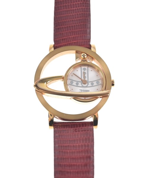 Vivienne Westwood ヴィヴィアンウエスドウッド腕時計 レディース - ゴールドx赤【中古】【古着】|RAGTAG(ブランド古着のラグタグ)