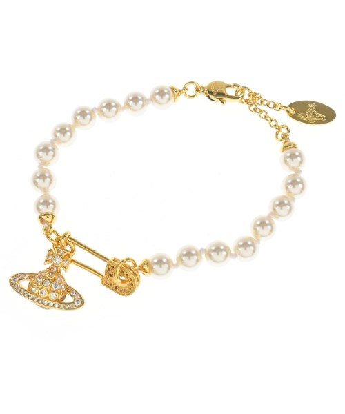 Vivienne Westwood ヴィヴィアンウエスドウッドブレスレット・バングル レディース - 白xゴールド【中古】【古着】｜RAGTAG（ブランド古着のラグタグ）