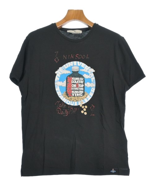 Vivienne Westwood ヴィヴィアンウエスドウッドティーシャツ・カットソー メンズ L 黒【中古】【古着】 メンズファッション-Tシャツ・カットソー-トップス