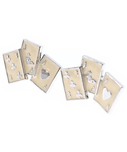 Vivienne Westwood ヴィヴィアンウエスドウッド小物類（その他） レディース - アイボリー系xシルバー【中古】【古着】｜RAGTAG（ブランド古着のラグタグ）