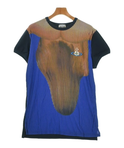 Vivienne Westwood MAN ヴィヴィアンウエスドウッドマンTシャツ・カットソー メンズ L 紺x青xエンジ系等(ストライプ)【中古】【古着】|RAGTAG(ブランド古着のラグタグ)