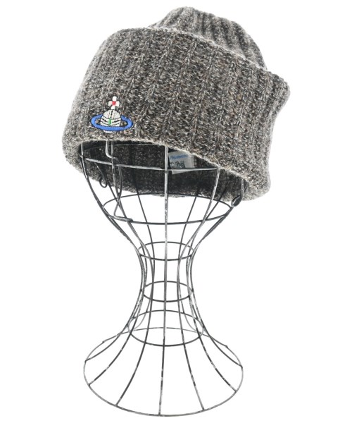 Vivienne Westwood MAN ヴィヴィアンウエスドウッドマンニットキャップ・ビーニー メンズ M 茶【中古】【古着】