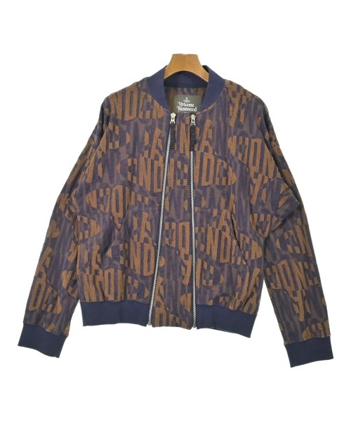 Vivienne Westwood MAN ヴィヴィアンウエスドウッドマンブルゾン（余分の物） メンズ 44(S位) 茶x紫(総柄)【中古】【古着】