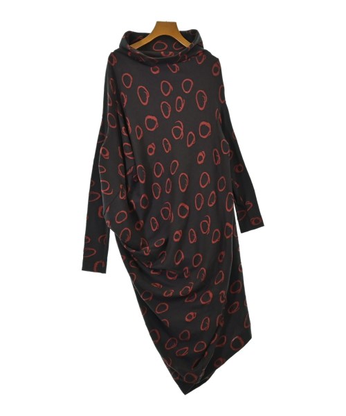 ヴィヴィアン　ワンピース　チェック タータンチェック ウエストレースアップワンピース(カーキ系