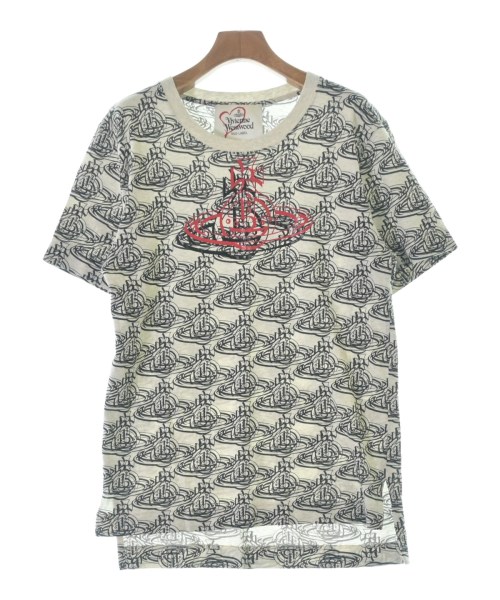 Vivienne Westwood RED LABEL ヴィヴィアンウエストウッドレッドレーベルティーシャツ・カットソー レディース 00(F) ともし火薄墨色x黒【中古】【古着】