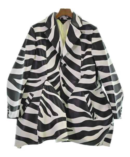 COMME des GARCONS コムデギャルソンカジュアルジャケット レディース XS 白x黒(ゼブラ)【中古】【古着】｜RAGTAG（ブランド古着のラグタグ） 41,470円