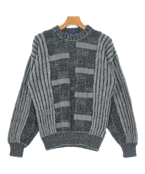 COMME des GARCONS コムデギャルソン ニット・セーター メンズ -(S位) 黒xグレー 【中古】【古着】