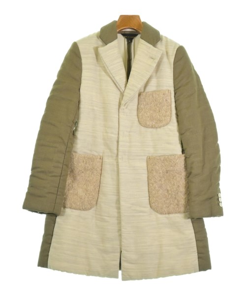 COMME des GARCONS コムデギャルソン カジュアルジャケット レディース XS カーキxアイボリーxベージュ等 【中古】【古着】