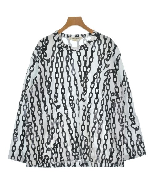 COMME des GARCONS コムデギャルソンTシャツ・カットソー レディース S 白x黒(総柄)【中古】【古着】|RAGTAG(ブランド古着のラグタグ)