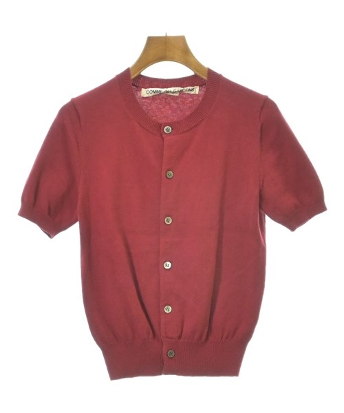 COMME des GARCONS コムデギャルソン カーディガン レディース XS 赤 【中古】【古着】