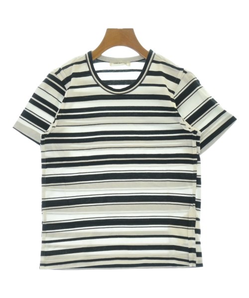 COMME des GARCONS コムデギャルソン Tシャツ・カットソー レディース -(S位) 白x黒(ボーダー) 【中古】【古着】