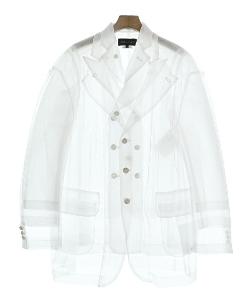 COMME des GARCONS コムデギャルソン カジュアルジャケット レディース S 白 【中古】【古着】
