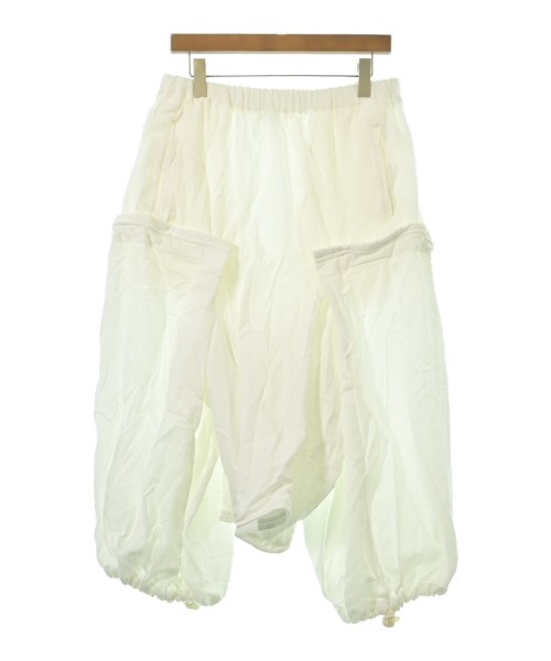 COMME des GARCONS コムデギャルソン クロップドパンツ レディース S 白 【中古】【古着】