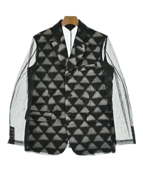 COMME des GARCONS コムデギャルソン カジュアルジャケット レディース M 黒x白 【中古】【古着】