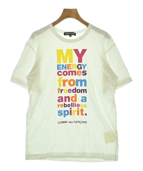 COMME des GARCONS コムデギャルソン Tシャツ・カットソー レディース S 白 【中古】【古着】