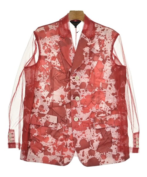 COMME des GARCONS コムデギャルソンカジュアルジャケット レディース S 赤x白【中古】【古着】|RAGTAG(ブランド古着のラグタグ)