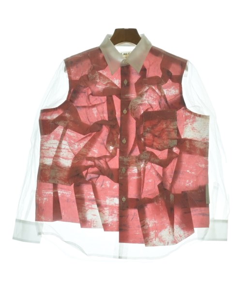 COMME des GARCONS コムデギャルソン カジュアルシャツ レディース XS 赤x白 【中古】【古着】 27,170円