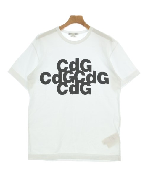COMME des GARCONS コムデ給仕ティーシャツ・カットソー メンズ L 白【中古】【古着】
