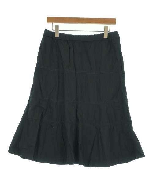 COMME des GARCONS コムデギャルソン ひざ丈スカート レディース S 紺 【中古】【古着】