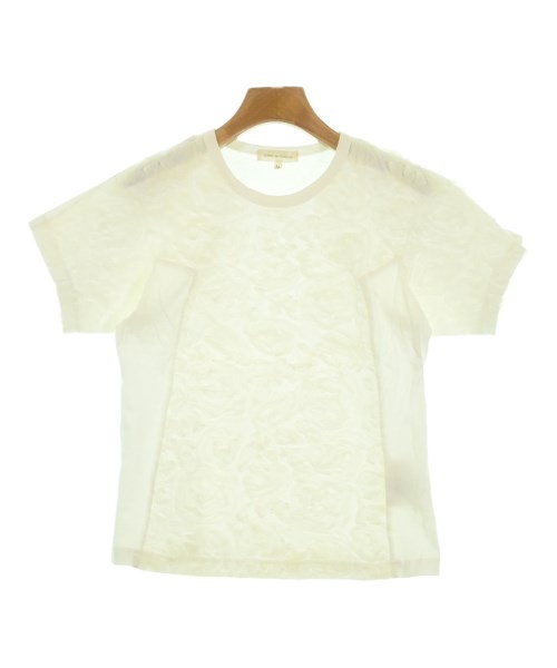 COMME des GARCONS コムデギャルソン Tシャツ・カットソー レディース M 白系(総柄) 【中古】【古着】
