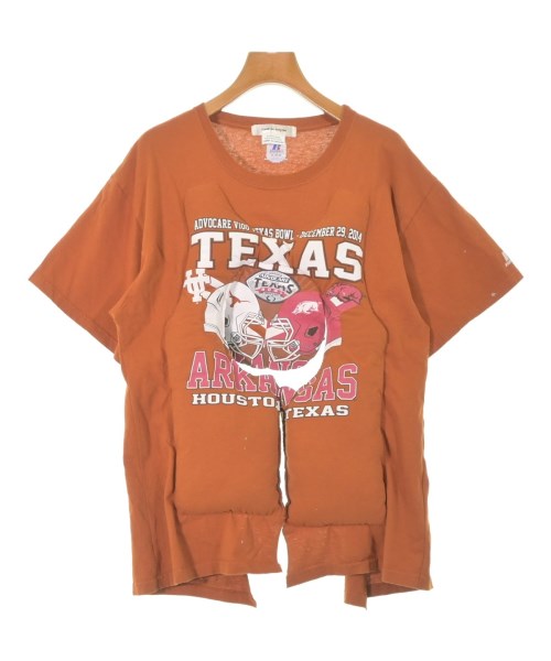 COMME des GARCONS コムデギャルソン Tシャツ・カットソー レディース -(XL位) オレンジ 【中古】【古着】