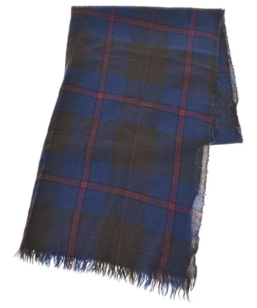 COMME des GARCONS コムデギャルソンストール レディース - 青x紺x茶等(読み合わせる)【中古】【古着】