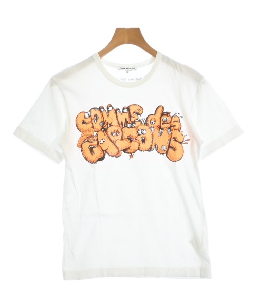 COMME des GARCONS コムデ給仕プルオーバー・カットソー メンズ S 白【中古】【古着】