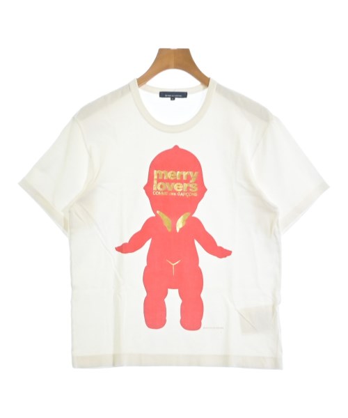 COMME des GARCONS コムデ給仕プルオーバー・カットソー メンズ M 白【中古】【古着】