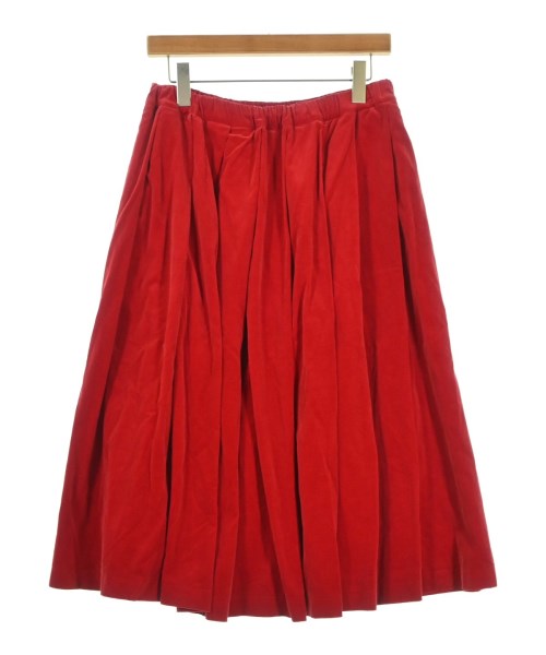 COMME des GARCONS コムデギャルソンロング・マキシ丈スコート レディース M 赤【中古】【古着】