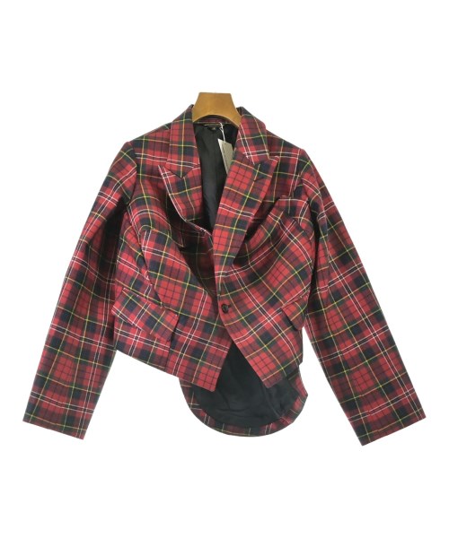 COMME des GARCONS コムデギャルソンカジュアルジャケット レディース S 赤x黒x緑等(総柄)【中古】【古着】｜RAGTAG（ブランド古着のラグタグ）