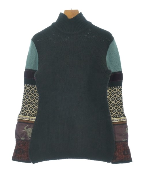 Jean Paul GAULTIER ジャン　ポール　ゴルチェ ニット・セーター レディース 40(M位) 黒x青xエンジ等 【中古】【古着】
