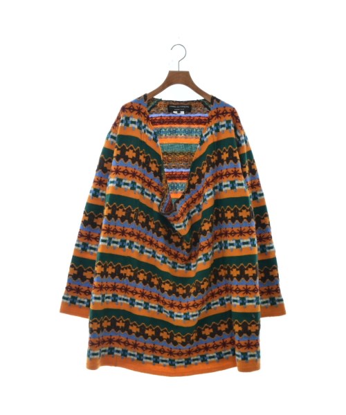 COMME des GARCONS HOMME PLUS コムデギャルソンオムプリュスニット・セーター メンズ M オレンジ色x茶x緑等(総柄)【中古】【古着】 トップス-メンズファッション