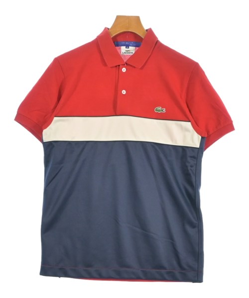 JUNYA WATANABE MAN ジュンヤワタナベマン ポロシャツ メンズ S 赤x紺x白 【中古】【古着】