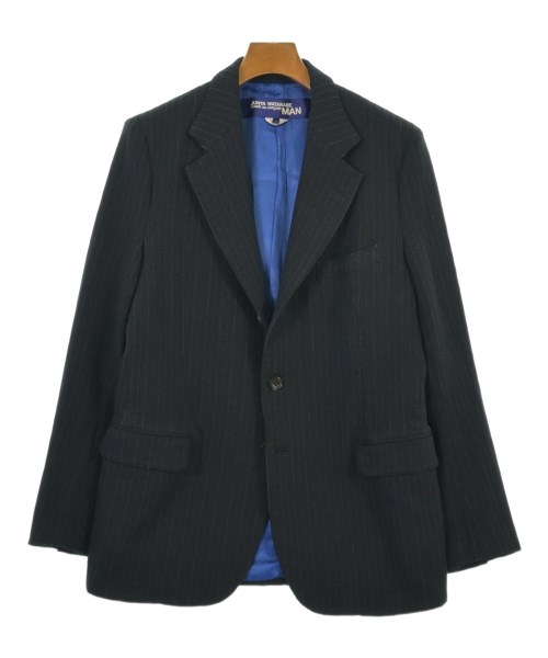 JUNYA WATANABE MAN ジュンヤワタナベマン テーラードジャケット メンズ M 紺x水色x白(ストライプ) 【中古】【古着】