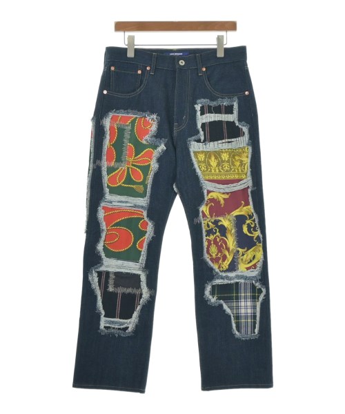 JUNYA WATANABE MAN ジュンヤワタナベマン デニムパンツ メンズ L インディゴx緑xオレンジ等 【中古】【古着】