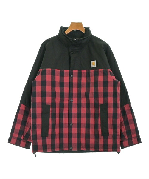 JUNYA WATANABE MAN ジュンヤワタナベマンブルゾン（その他） メンズ S 黒x赤(チェック)【中古】【古着】｜RAGTAG（ブランド古着のラグタグ）