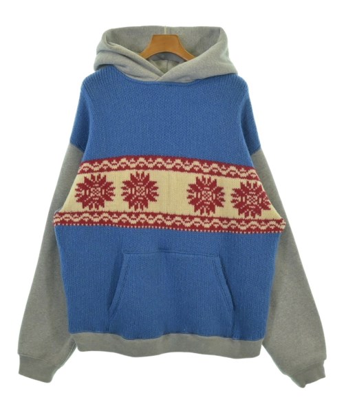 JUNYA WATANABE MAN ジュンヤワタナベマンパーカー メンズ M グレーx水色【中古】【古着】|RAGTAG(ブランド古着のラグタグ)