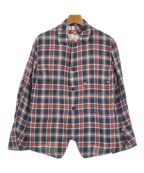 JUNYA WATANABE MAN ジュンヤワタナベマン ブルゾン（その他） メンズ XS 紺x赤x白(チェック) 【中古】【古着】