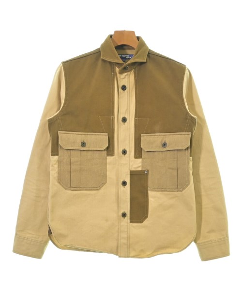 JUNYA WATANABE MAN ジュンヤワタナベマン カジュアルシャツ メンズ S ベージュ 【中古】【古着】