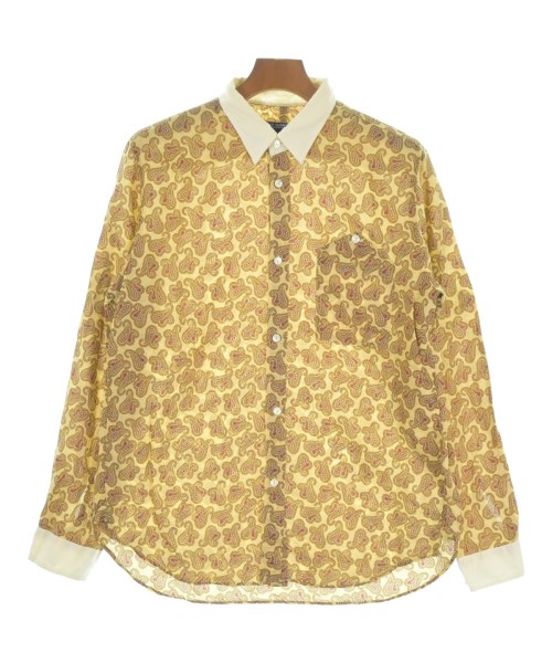 JUNYA WATANABE MAN ジュンヤワタナベマンカジュアルシャツ メンズ M ベージュx茶x赤(ペイズリー)【中古】【古着】