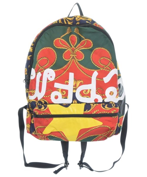 JUNYA WATANABE MAN ジュンヤワタナベマン バックパック・リュック メンズ - 赤x黄x緑等(総柄) 【中古】【古着】