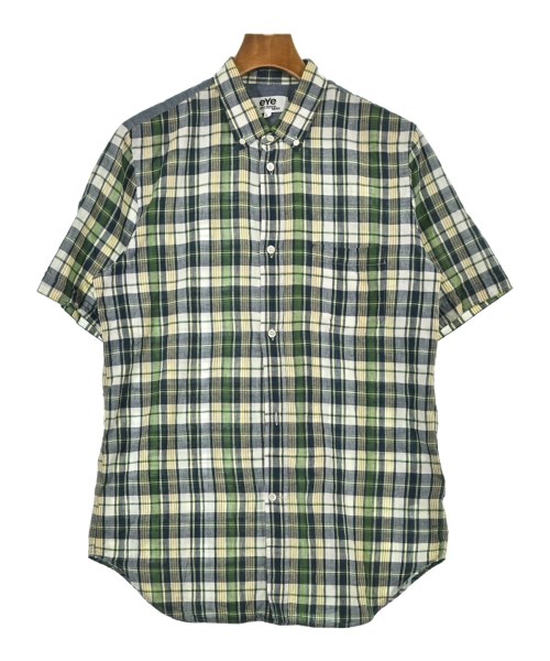 JUNYA WATANABE MAN ジュンヤワタナベマン カジュアルシャツ メンズ L グレーx緑x黄等(チェック) 【中古】【古着】