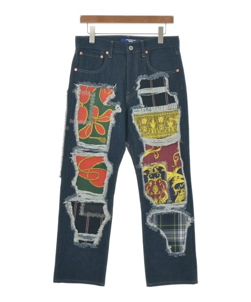 JUNYA WATANABE MAN ジュンヤワタナベマン デニムパンツ メンズ S インディゴx緑xオレンジ等 【中古】【古着】