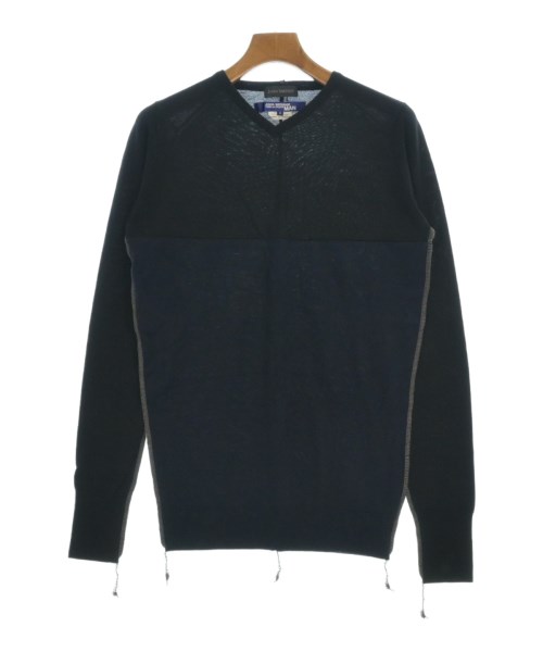 JUNYA WATANABE MAN ジュンヤワタナベマン ニット・セーター メンズ S 紺x黒 【中古】【古着】