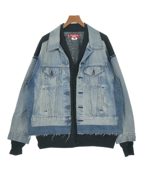JUNYA WATANABE MAN ジュンヤワタナベマン デニムジャケット メンズ L 青x黒 【中古】【古着】