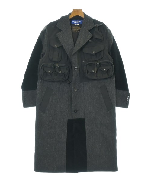 JUNYA WATANABE MAN ジュンヤワタナベマン チェスターコート メンズ XS グレーx黒 【中古】【古着】 64,185円