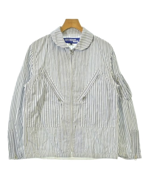 JUNYA WATANABE MAN ジュンヤワタナベマン ブルゾン（その他） メンズ M 白x紺(ストライプ) 【中古】【古着】