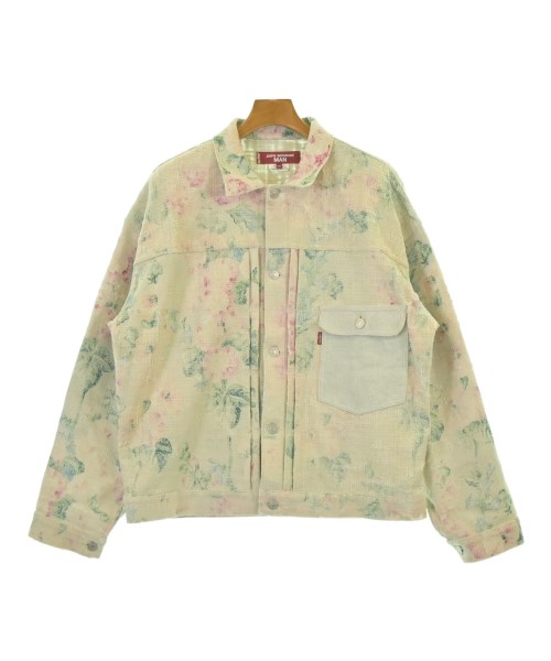 JUNYA WATANABE MAN ジュンヤワタナベマンブルゾン（余分の物） メンズ M ベージュxさくら色x緑等(花柄)【中古】【古着】